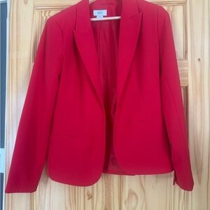 Suzy Shier Red Women's Blazer - Classic Tailored Fit